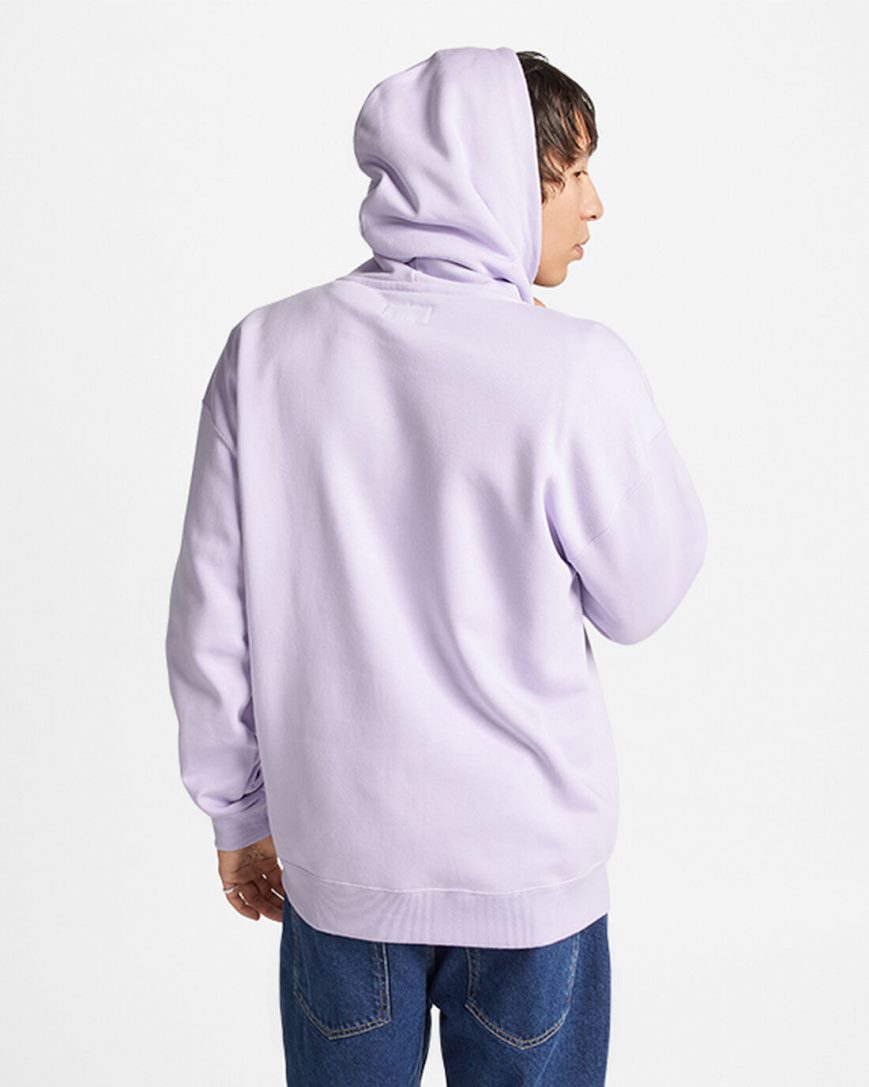 Moletom Com Capuz Converse CONS Fleece Pullover Masculino Roxo | PT R00T895